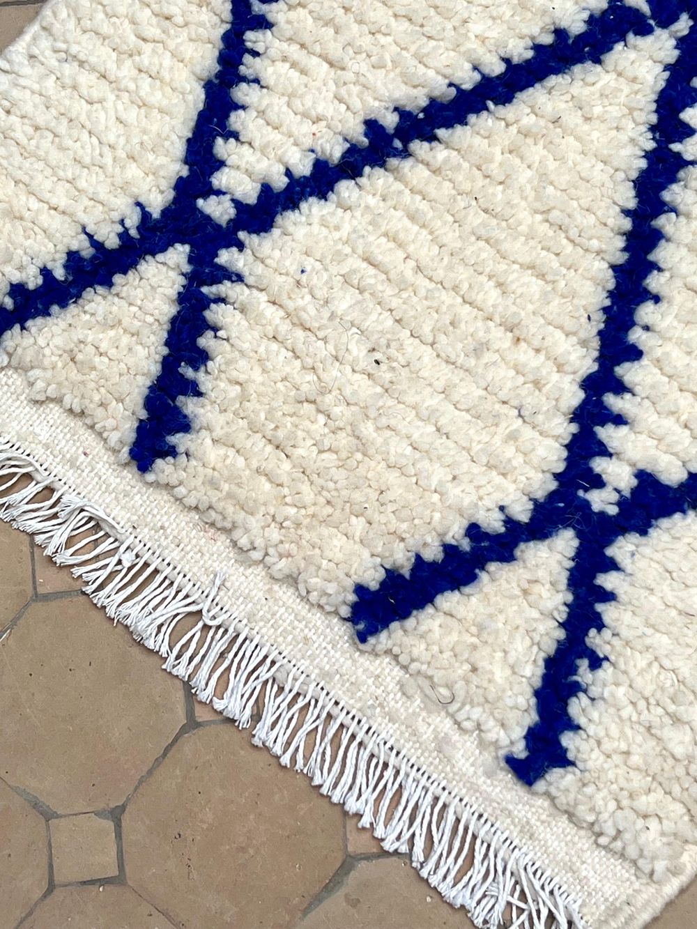 Moroccan Azilal Rug 100x50cm