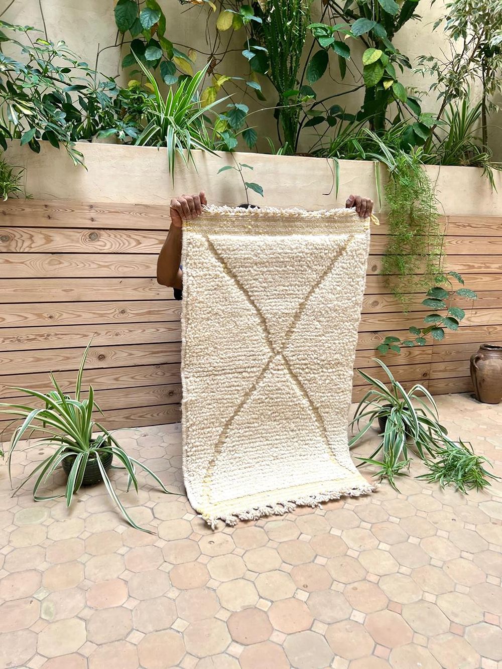 Marokkolainen Azilal-matto 115x65cm