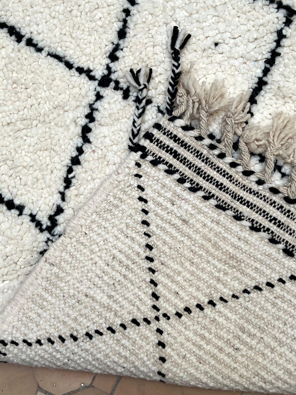 Moroccan Diamond Rug 120x65cm