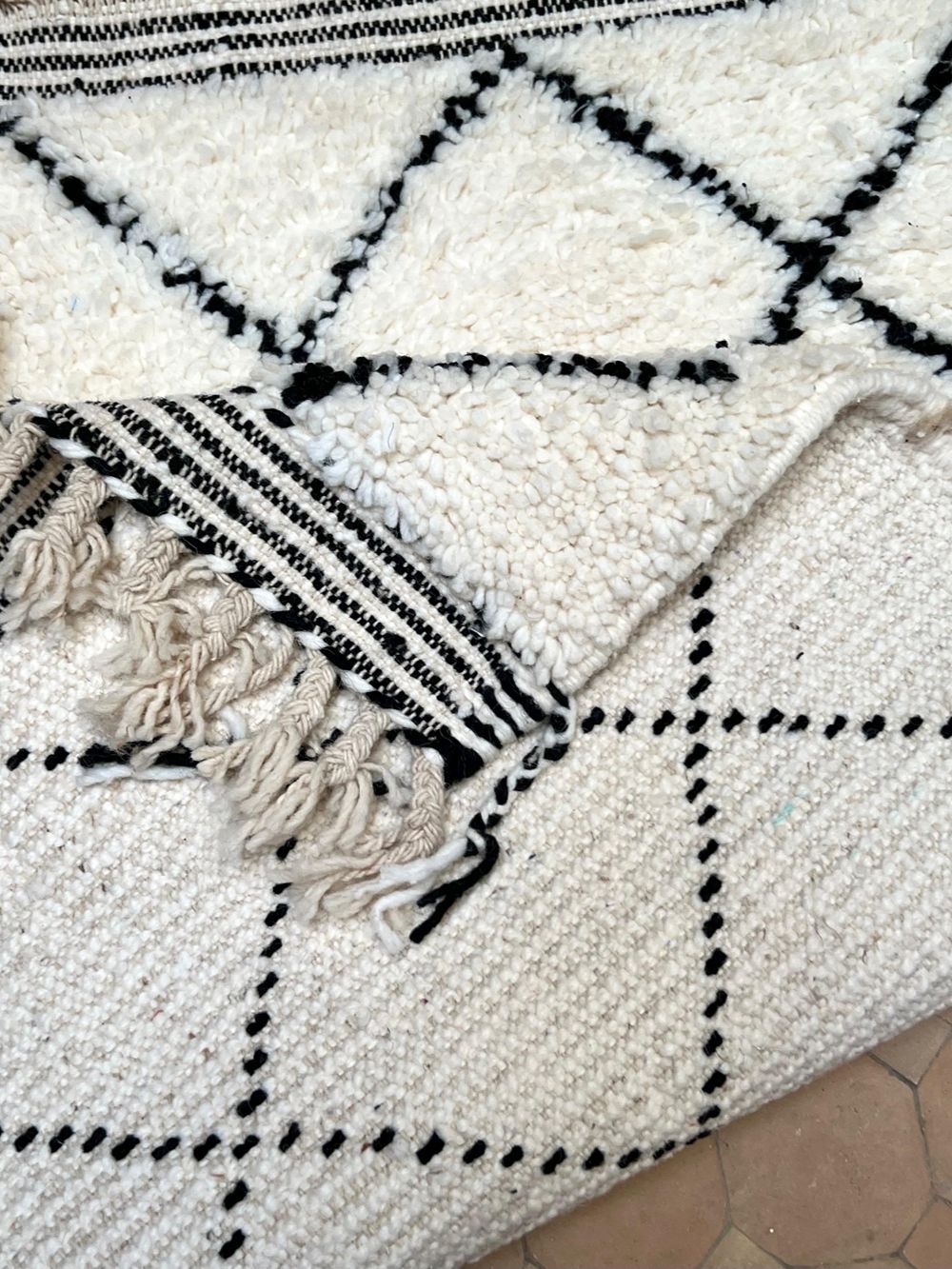 Moroccan Diamond Rug 110x65cm