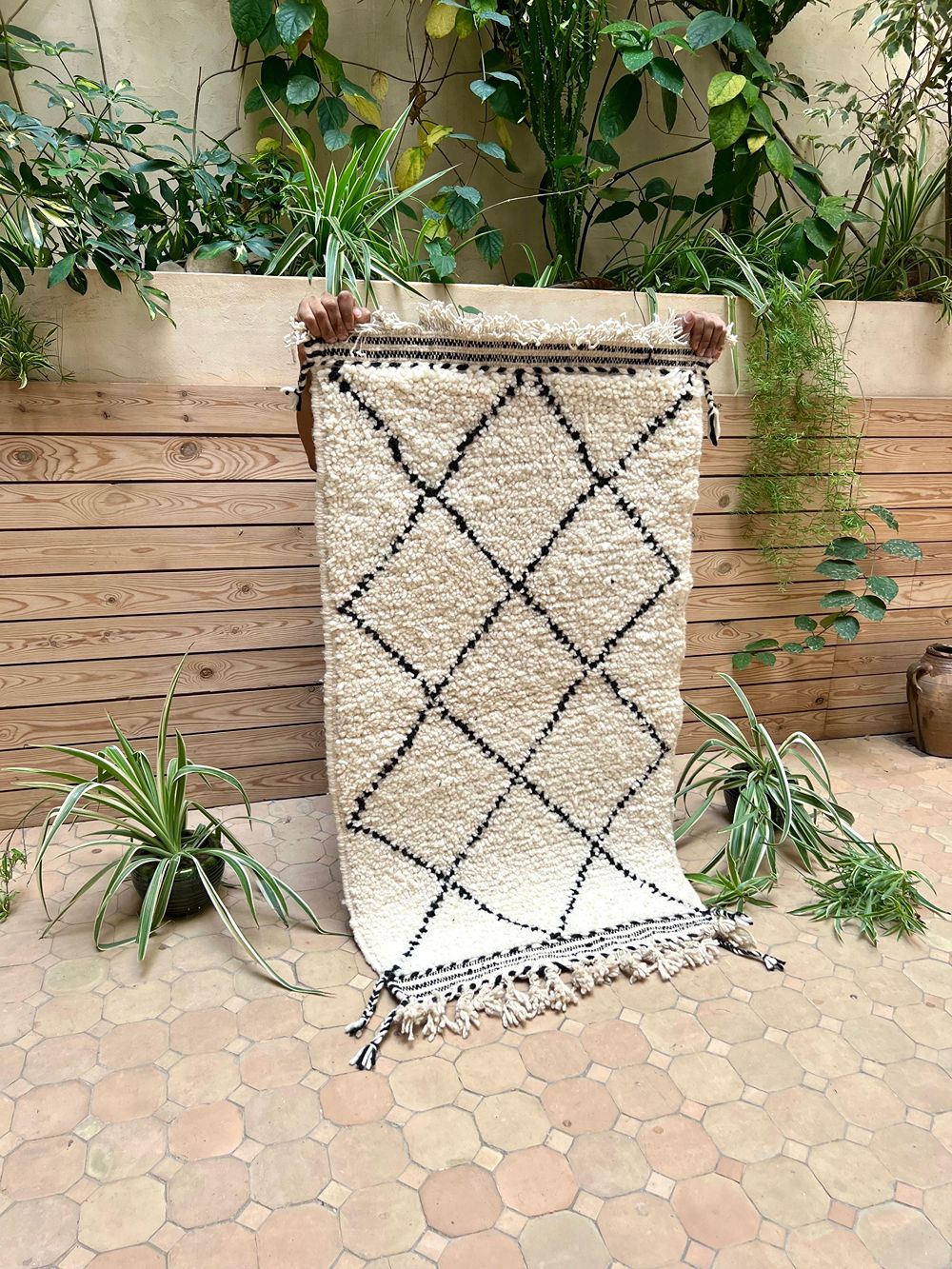 Moroccan Diamond Rug 120x65cm