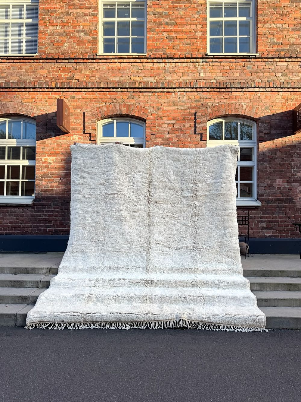 Marokkolainen Mrirt Jääkarhu matto 370x300cm