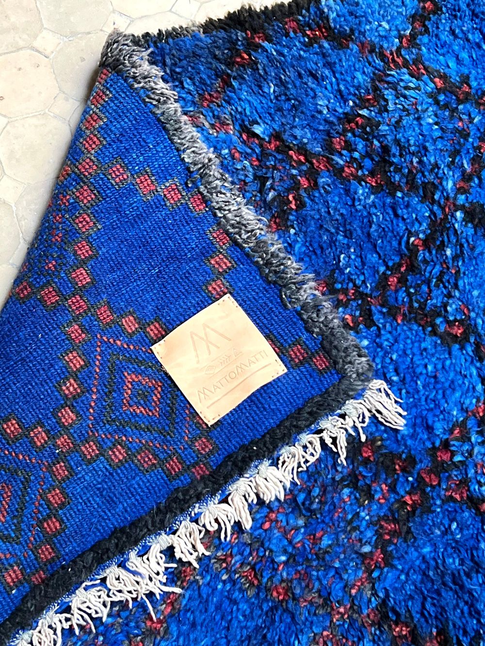 Marokkolainen vintage Beni M'Guild matto 370x200cm