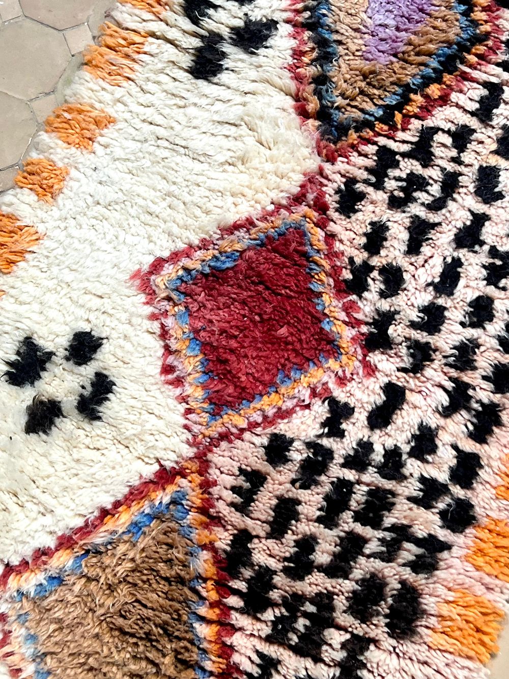 Marokkolainen käytävämatto Boujaad 365x70cm