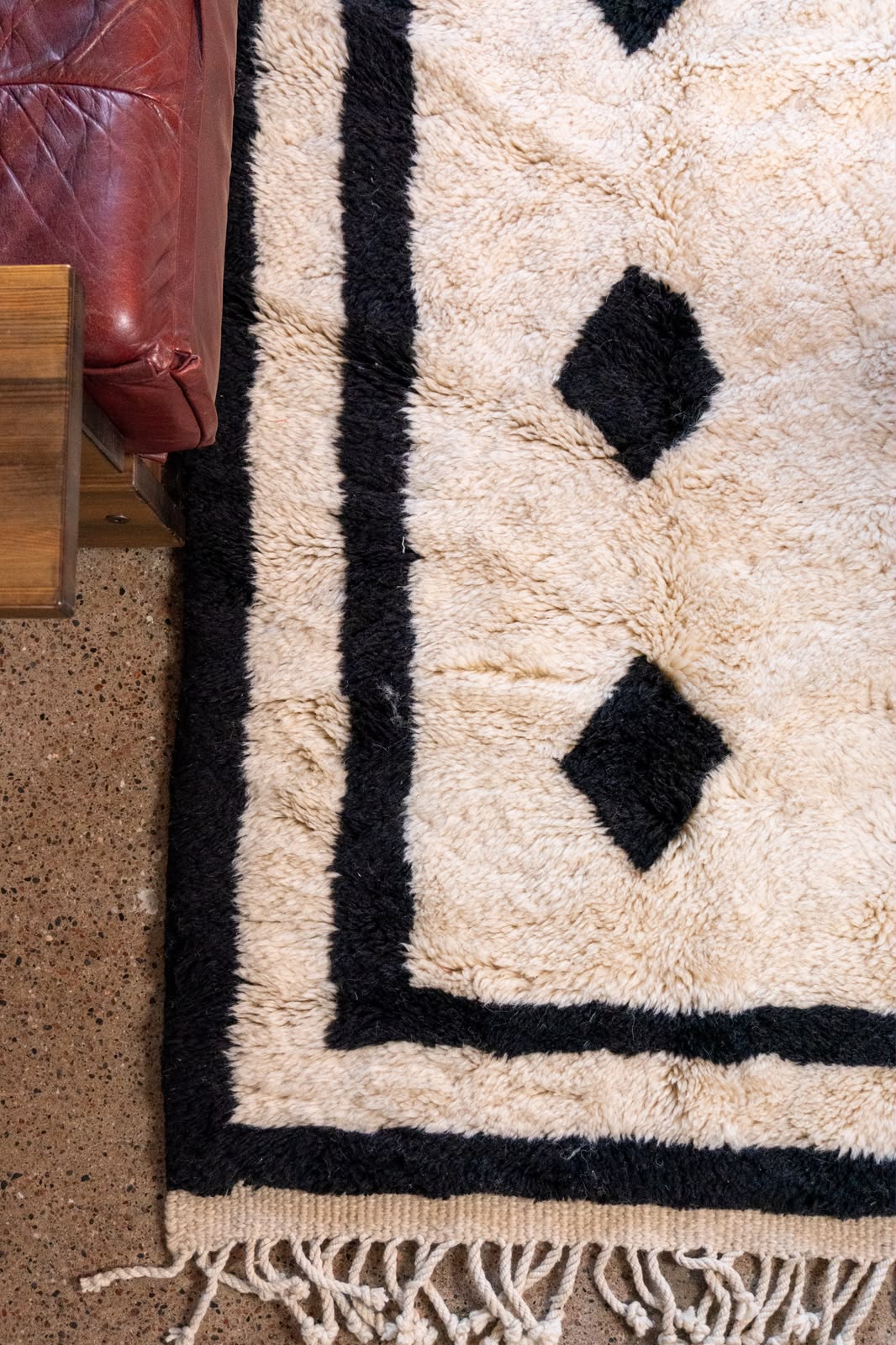 Order by Size: Moroccan Mrirt Rug