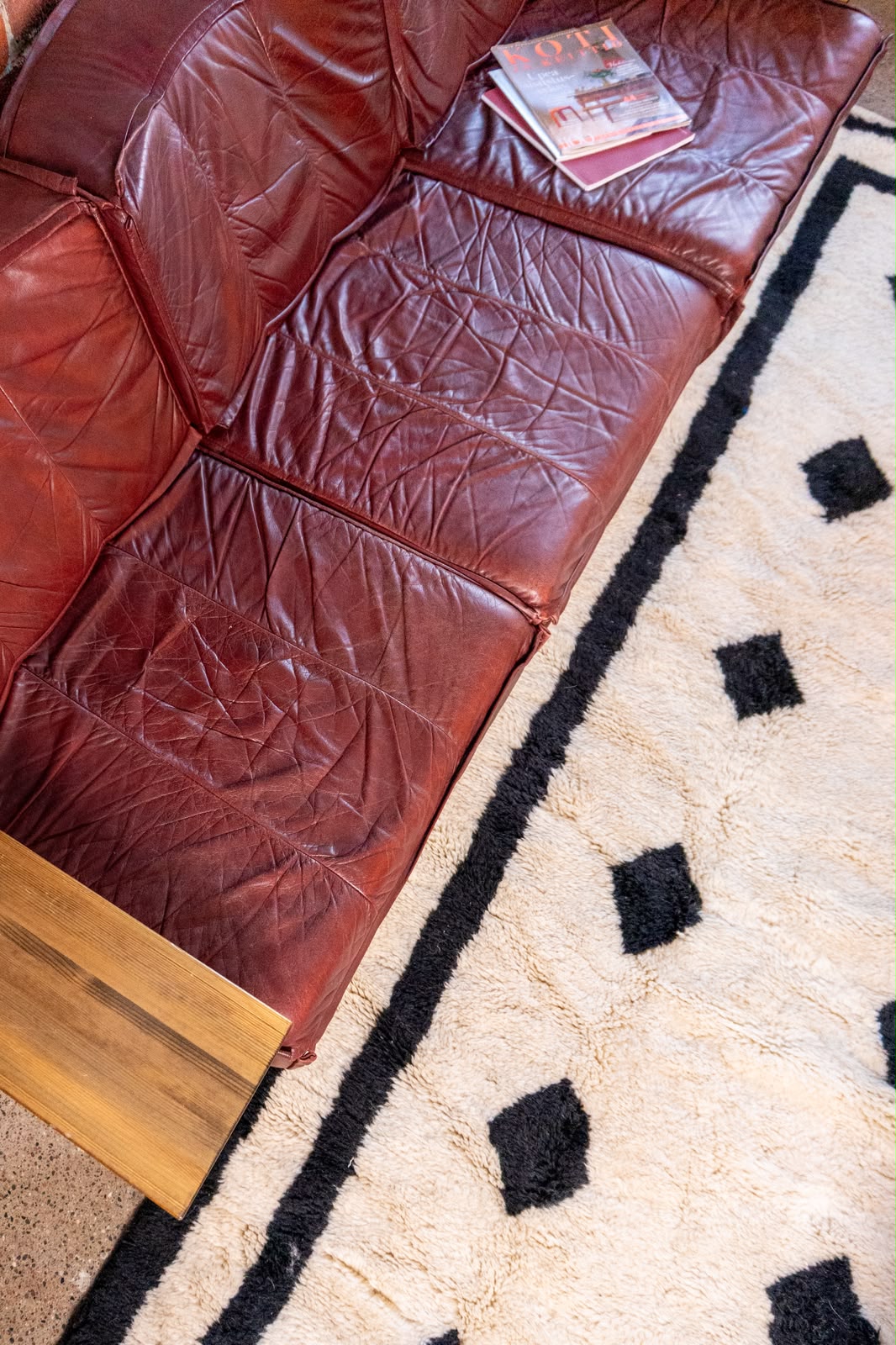 Order by Size: Moroccan Mrirt Rug