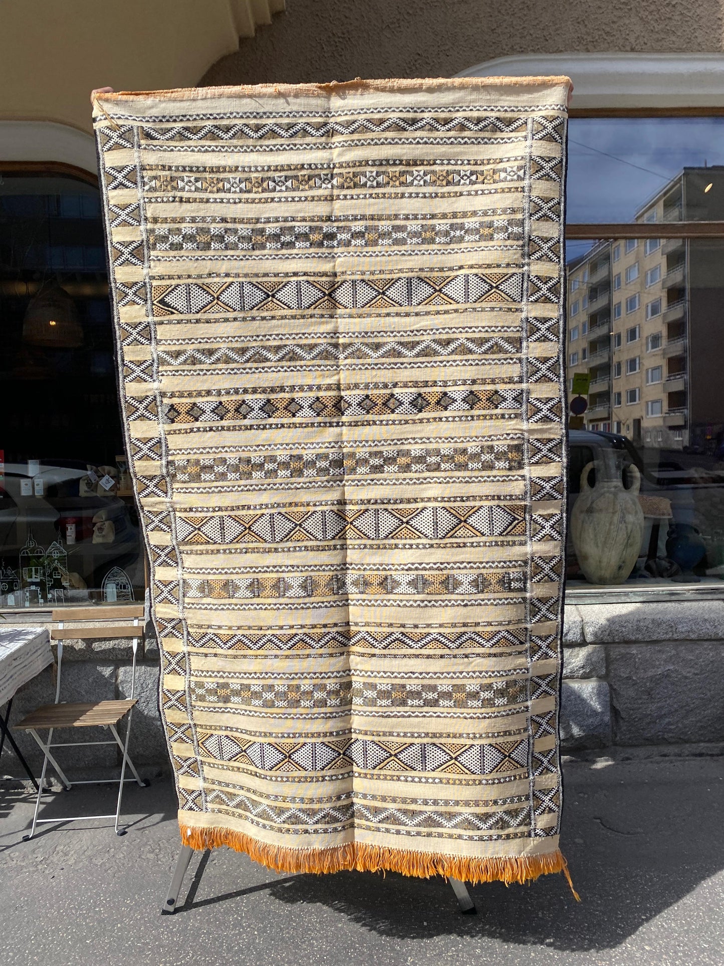 Marokkolainen Kilim Hanbel matto 220x130cm