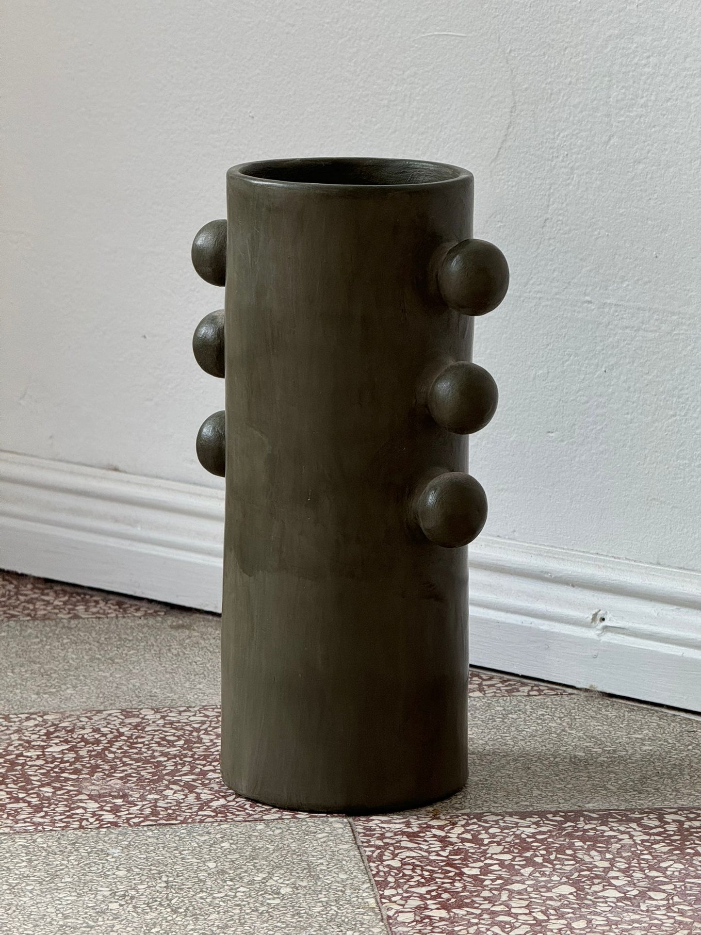 Tadelakt Ceramic Vase