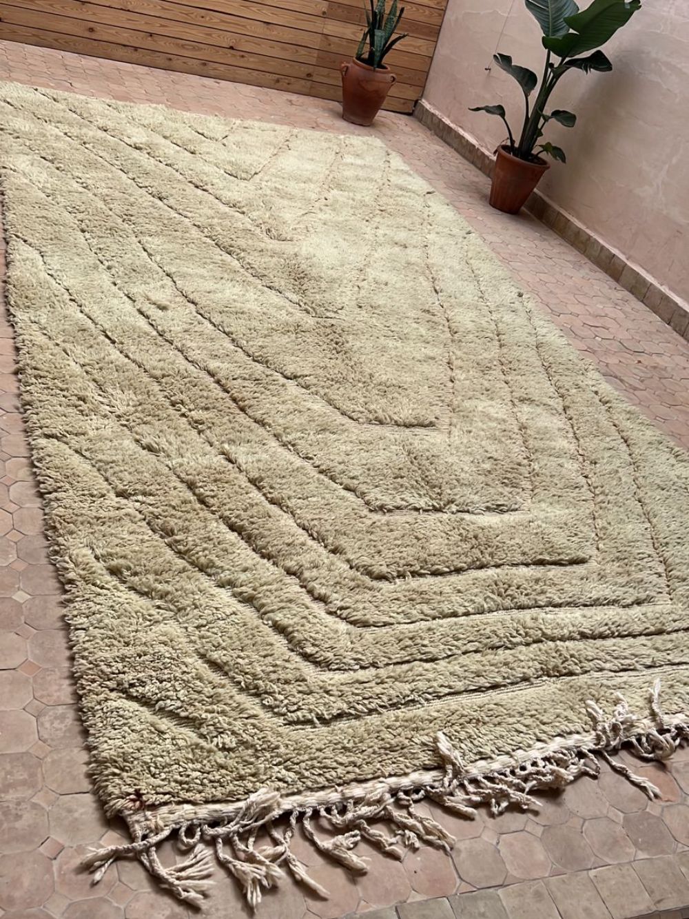 Marokkolainen Minttu matto 400x210cm