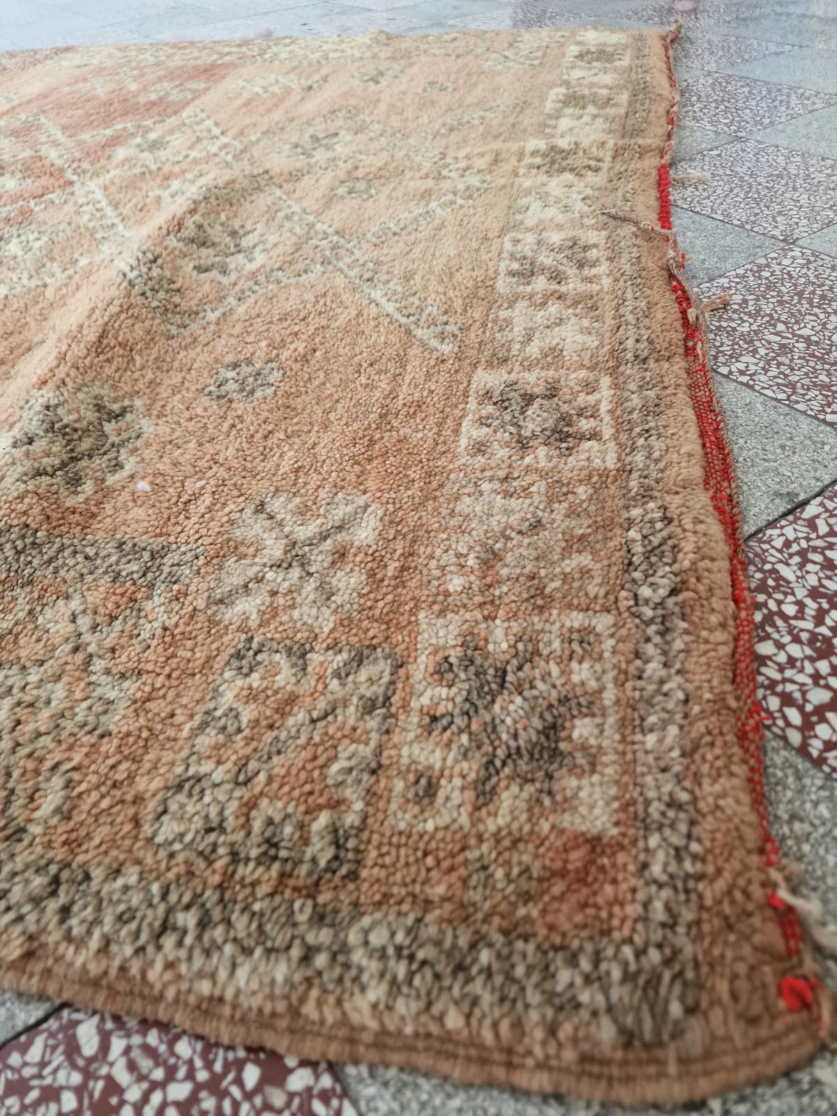 Marokkolainen vintage Boujaad matto 195x150cm