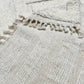 Moroccan All White Rug 145x100cm