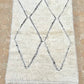 Moroccan Diamond Rug 145x100cm