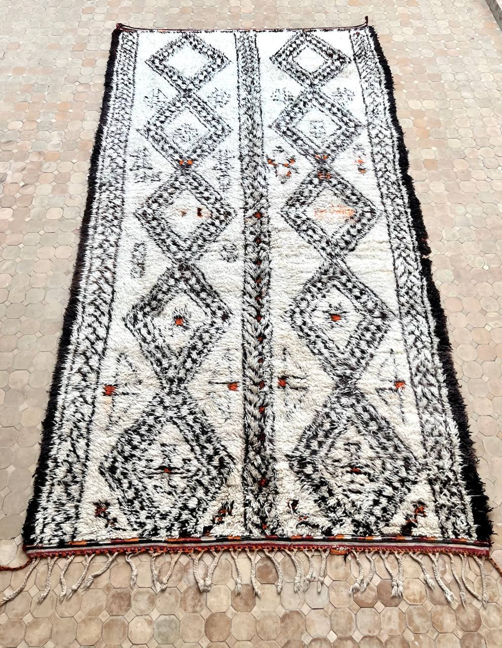 Moroccan Beni Ouarain Rug 380x200cm