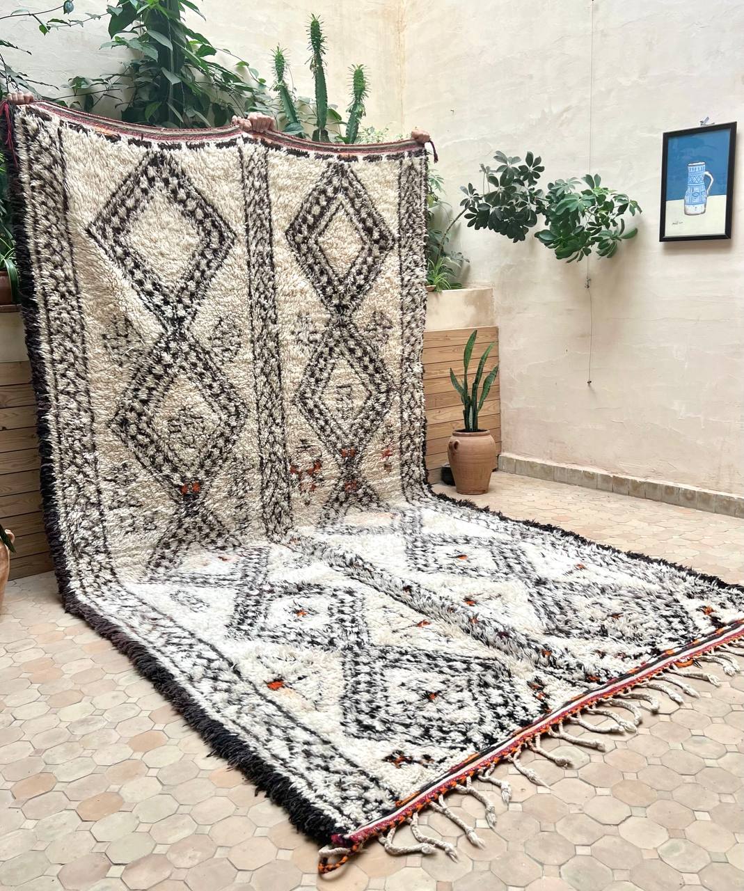 Moroccan Beni Ouarain Rug 380x200cm