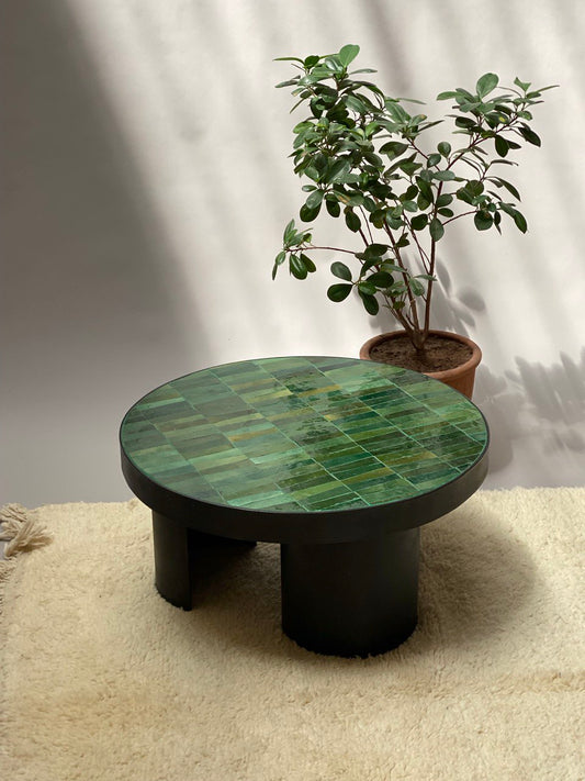 Zellige Round Coffee Table