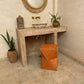 Zarafa Hourglass Side Table 50x37cm