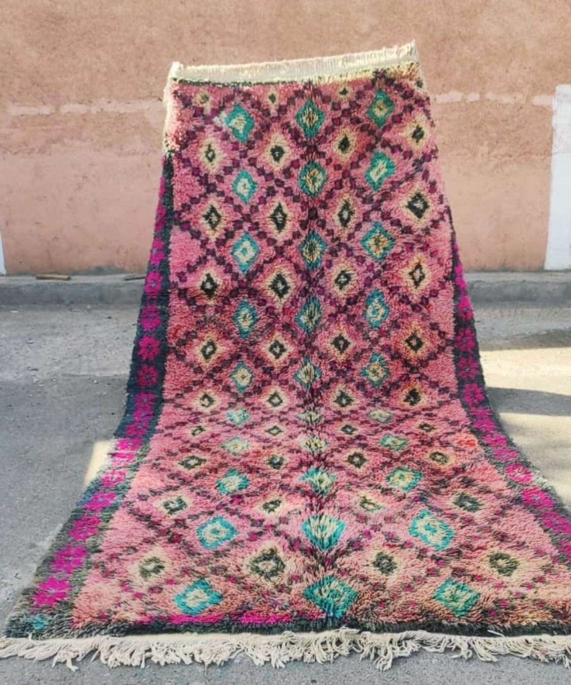 Moroccan Vintage Azrou Rug 400x200cm