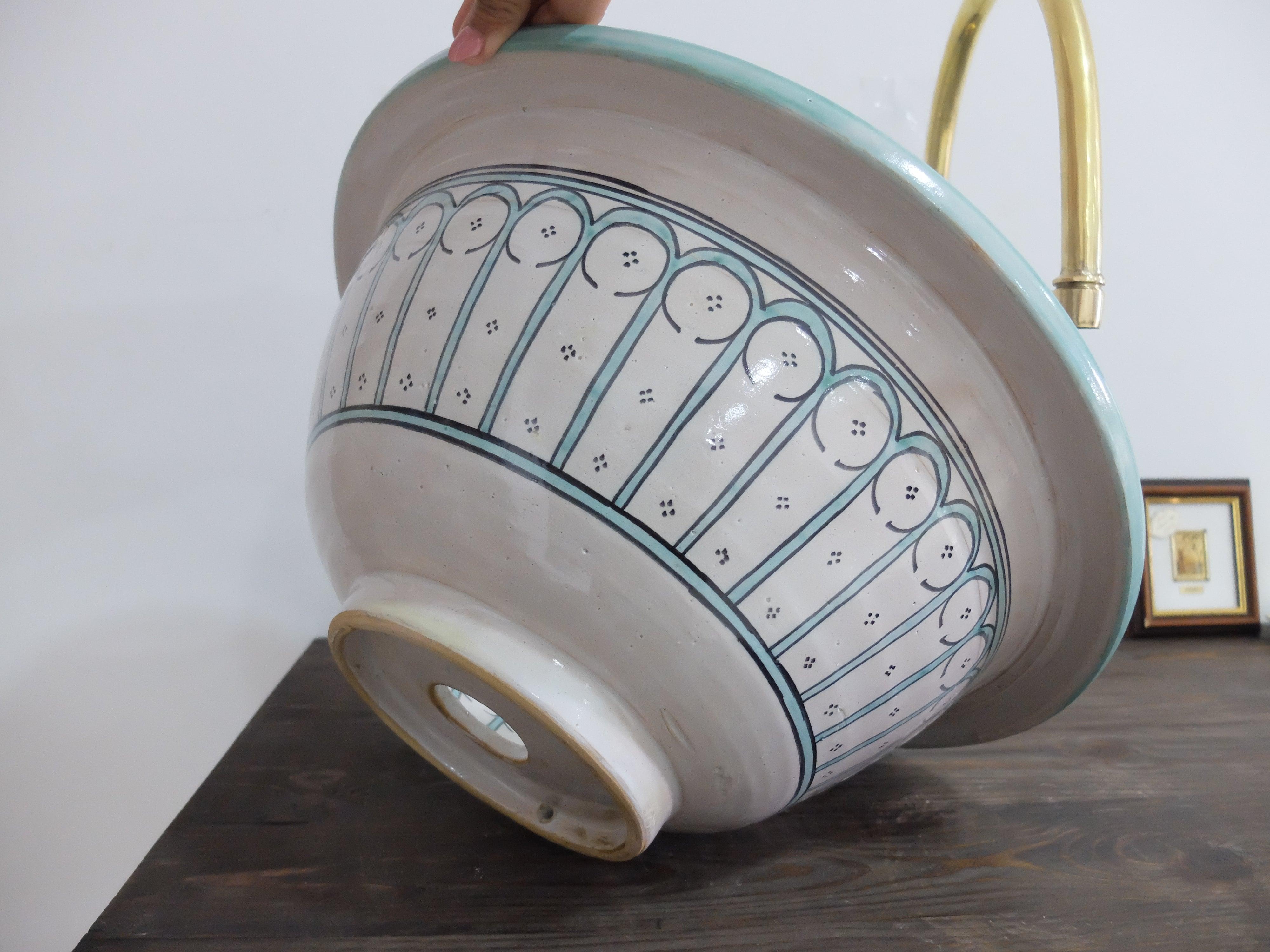 Order by Size: Moroccan Washbasin sink