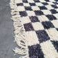 Marokkolainen ruudullinen matto 315x205cm