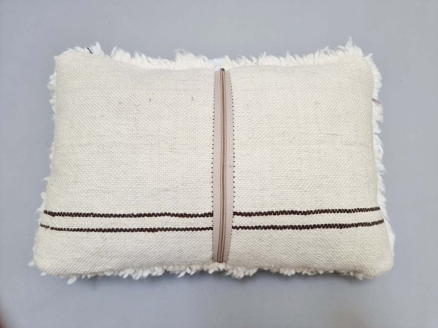 Moroccan Pillowcase 'White and black' 45x30cm