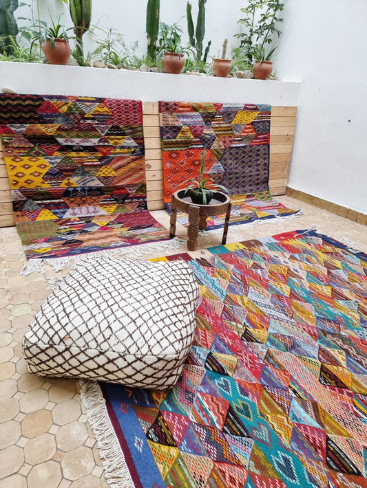 Marokkolainen Taznakht matto 205x210cm
