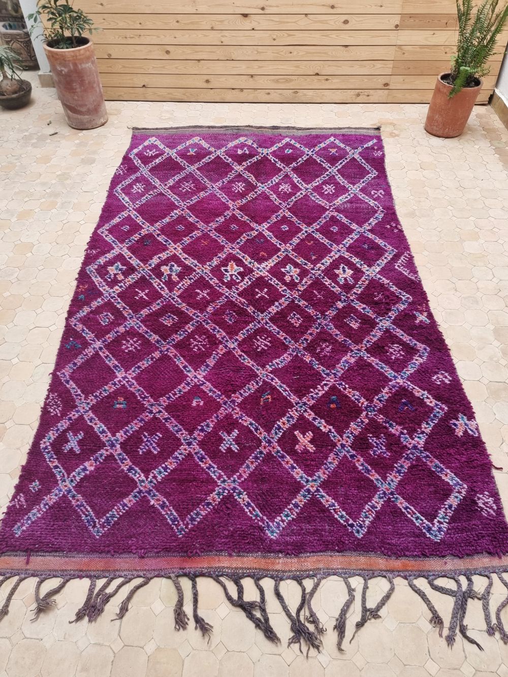 Marokkolainen vintage Zayane matto 285x165cm