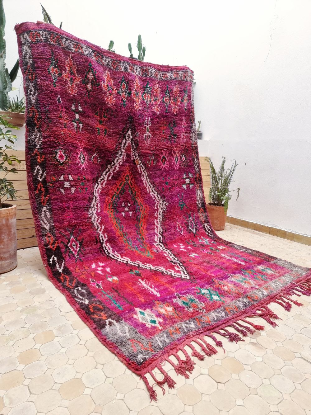 Moroccan Vintage Boujaad Rug 300x190cm