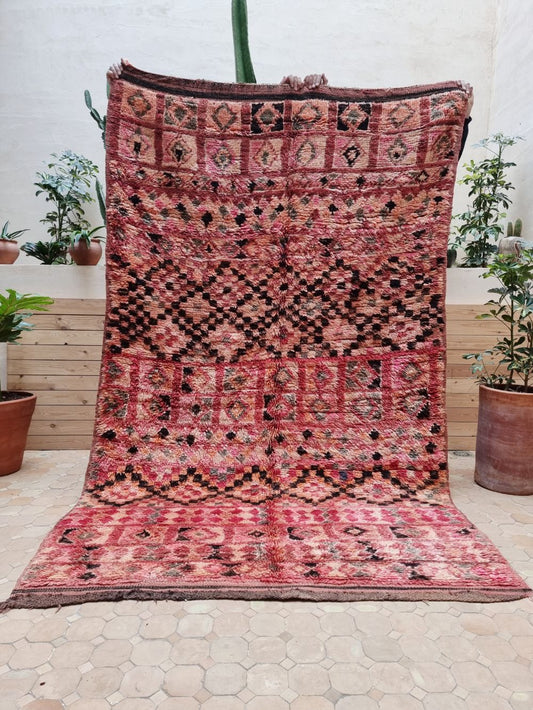 Moroccan Vintage Boujaad Rug 265x165cm