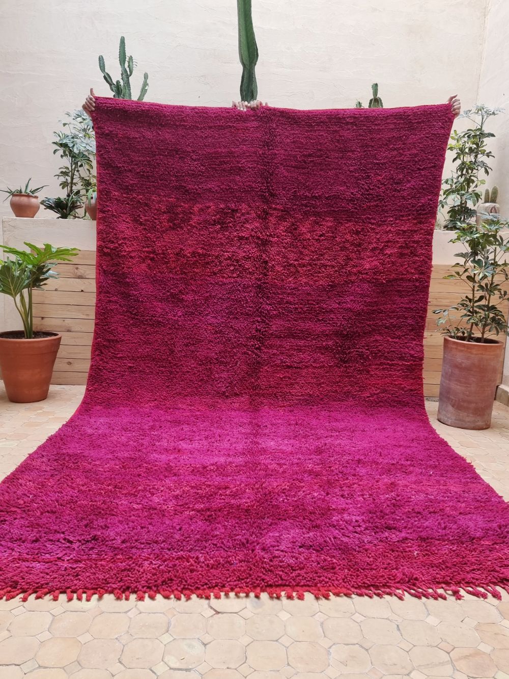 Moroccan Vintage Beni M'guild rug 345x195cm