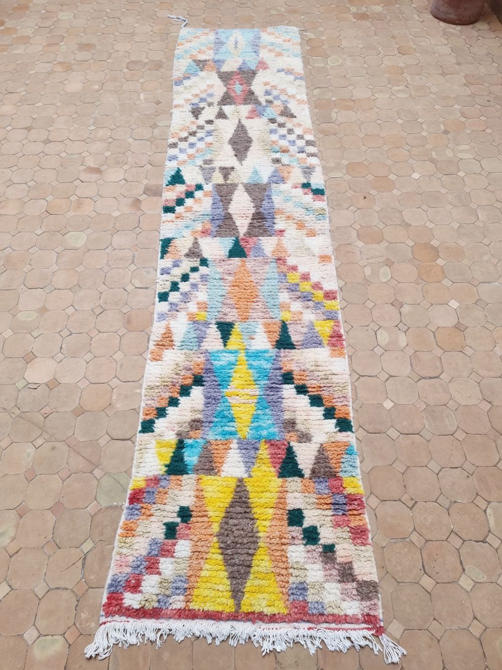 Marokkolainen käytävämatto Boujaad 295x70cm