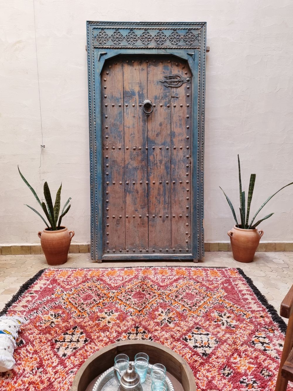 Moroccan Vintage Beni M'Guild Rug 370x185cm
