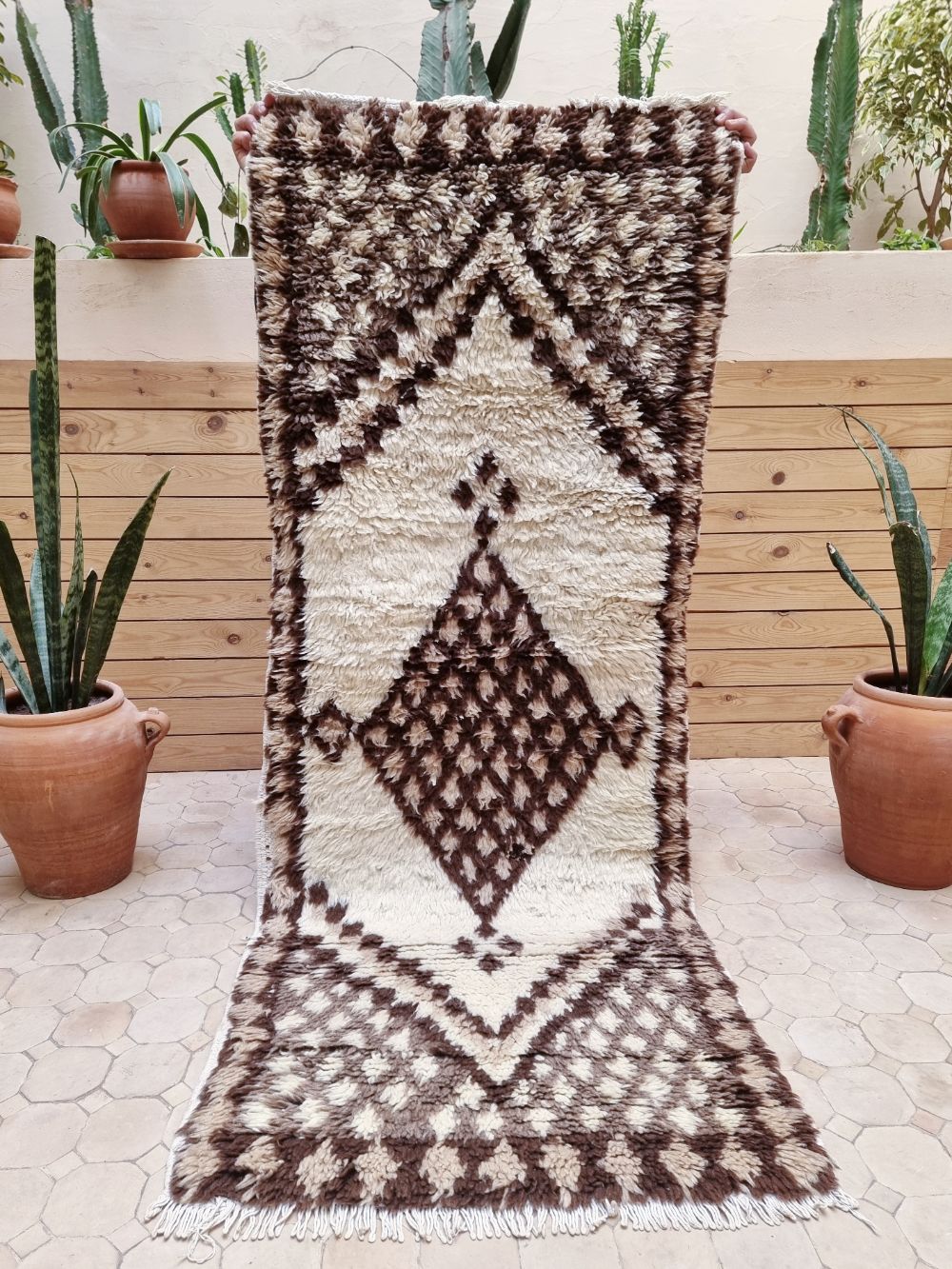 Marokkolainen vintage Azilal matto 180x70cm