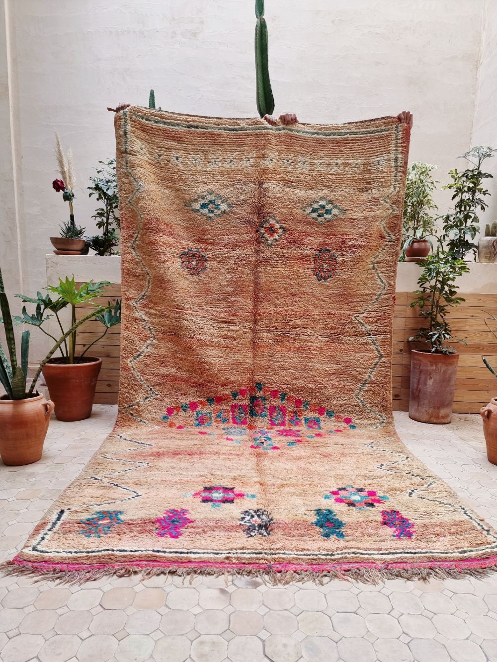 Marokkolainen vintage Boujaad matto 340x180cm