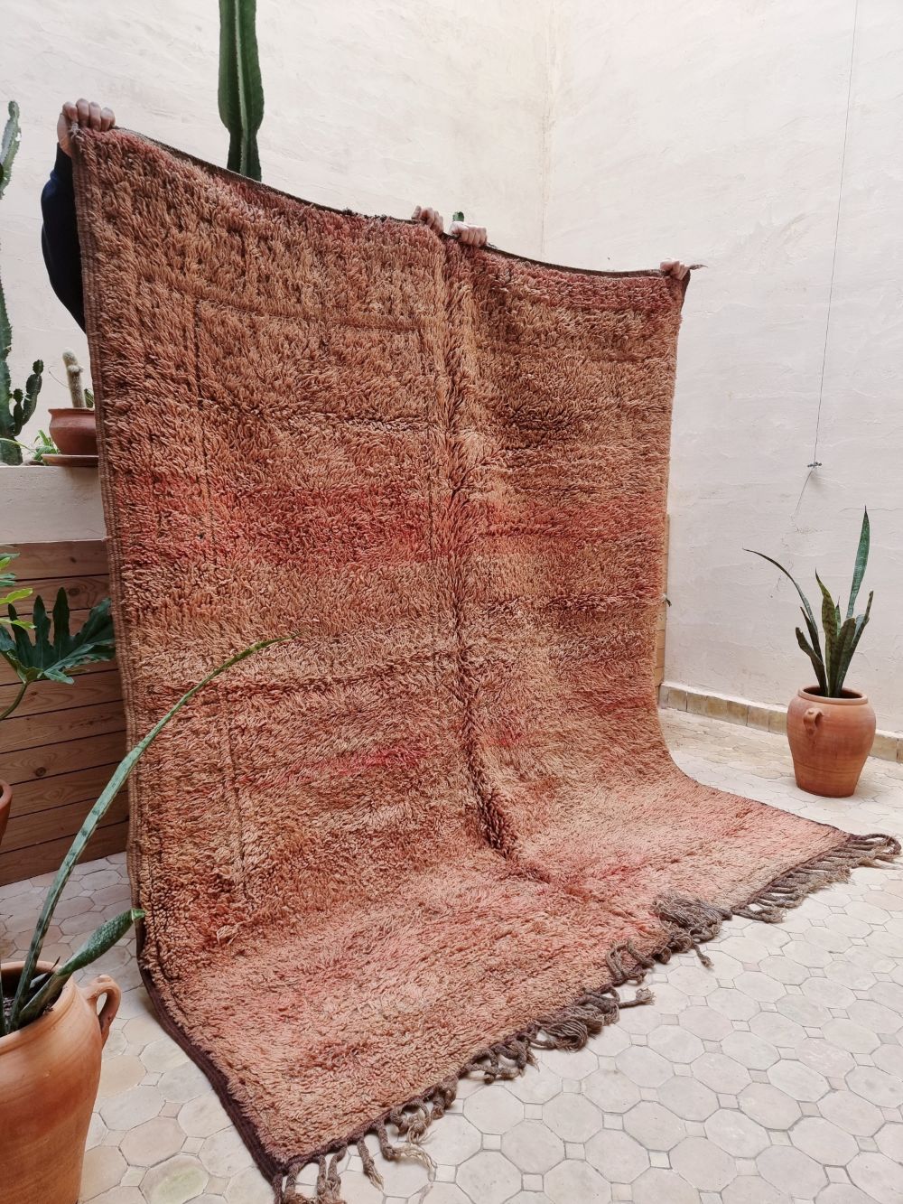 Marokkolainen vintage Zayane matto 230x200cm