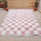 Moroccan Checkered Rug 295x225cm