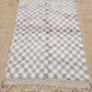 Moroccan Checkered Rug 160x110cm