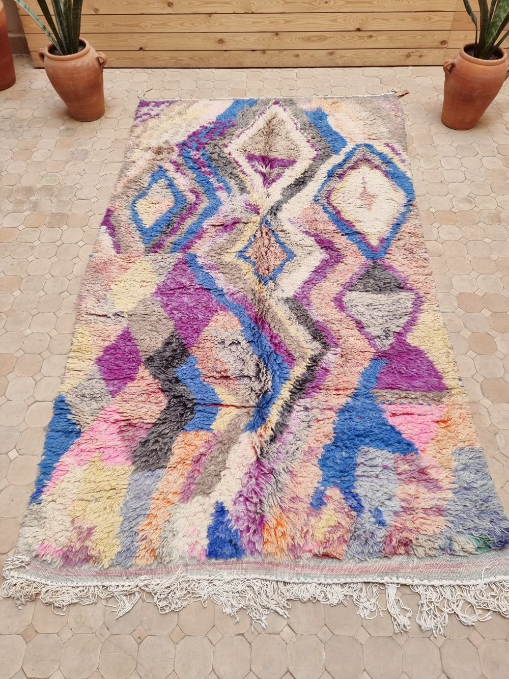 Marokkolainen Boujaad matto 250x140cm