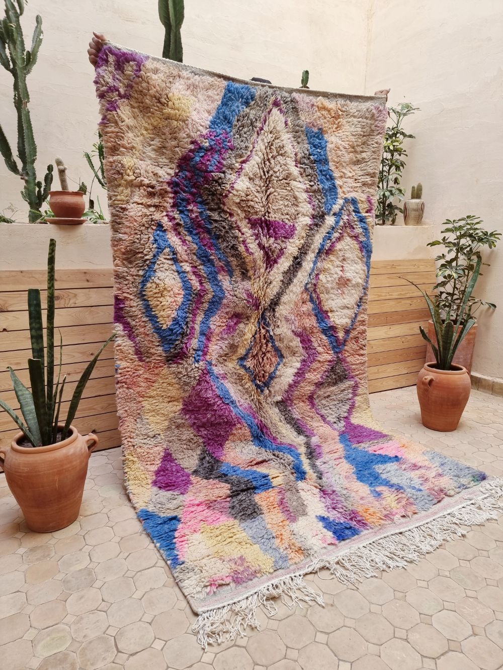 Marokkolainen Boujaad matto 250x140cm