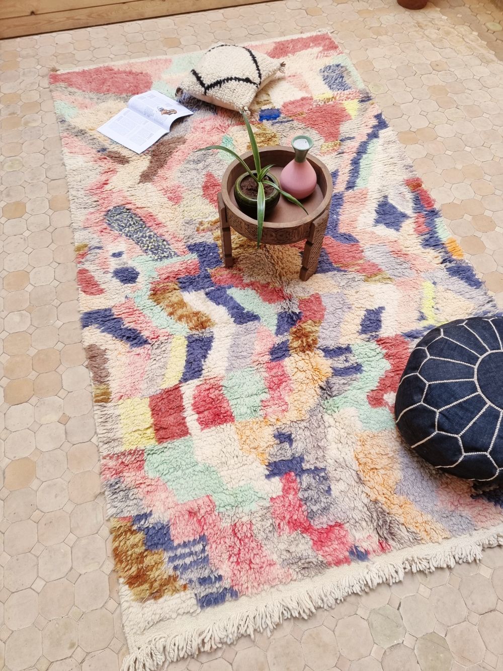 Marokkolainen Boujaad matto 265x155cm