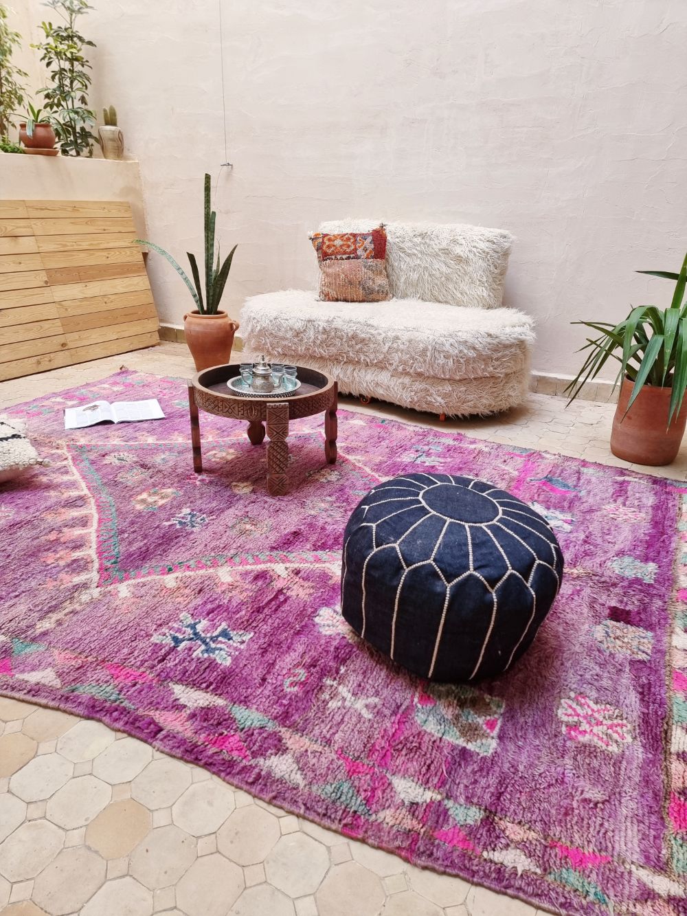 Marokkolainen vintage Boujaad matto 305x205cm