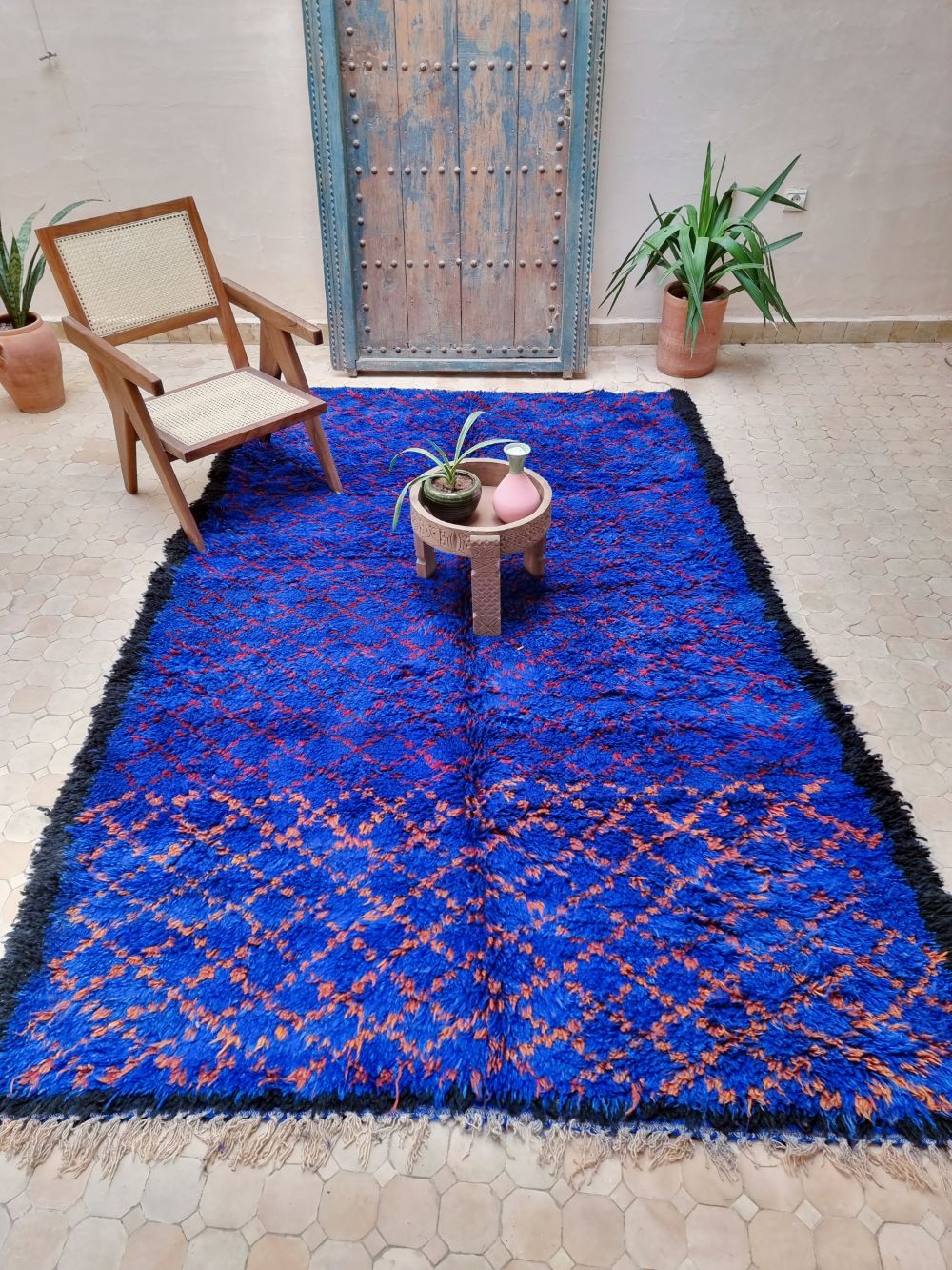 Marokkolainen vintage Beni M'Guild matto 290x185cm