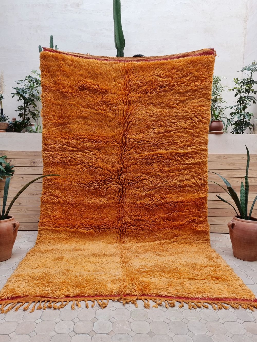 Moroccan vintage rug Saffron 260x160cm