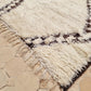 Moroccan vintage Beni Ouarain Rug 170x180cm