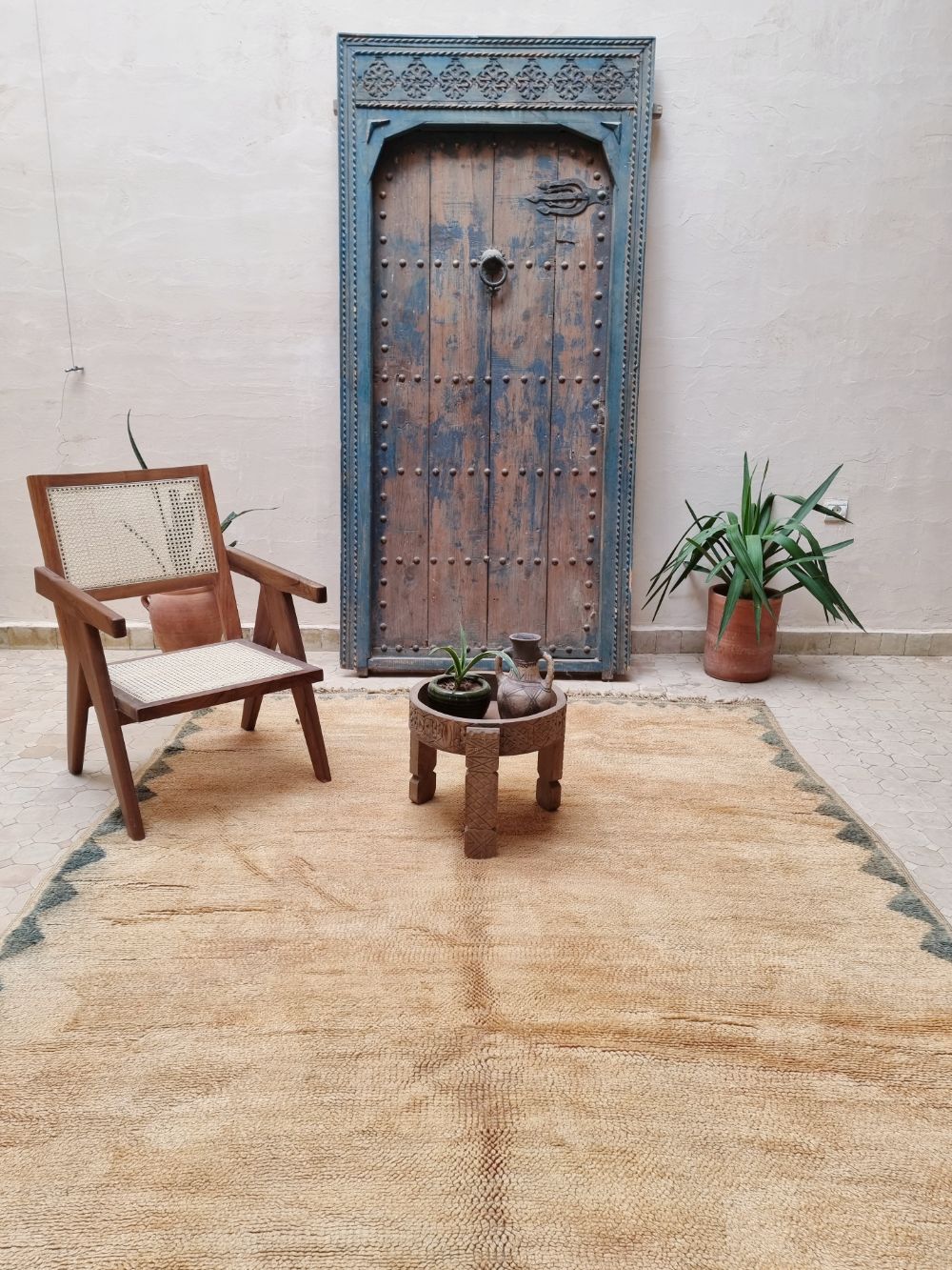 Marokkolainen vintage Boujaad matto 275x195cm