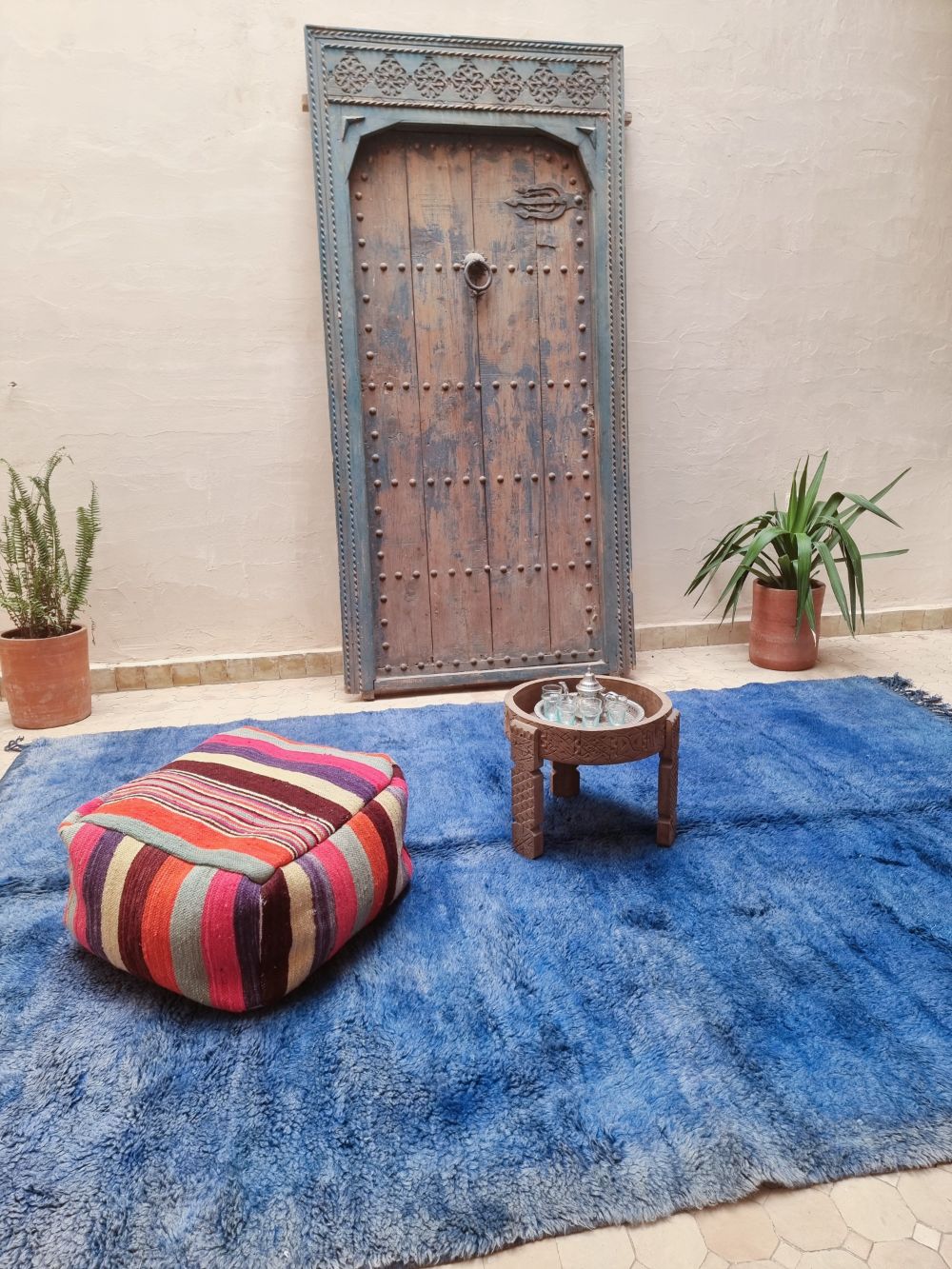 Moroccan Vintage Beni M'Guild Rug 295x195cm