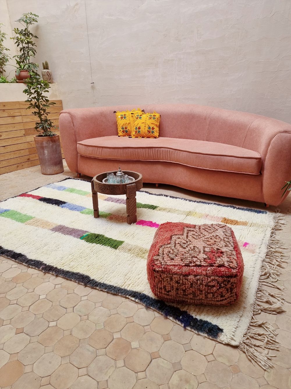Marokkolainen Boujaad matto 240x145cm
