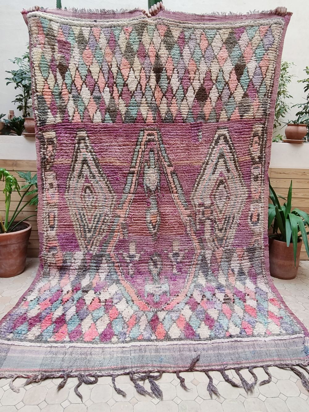 Moroccan Vintage Boujaad Rug 290x180cm