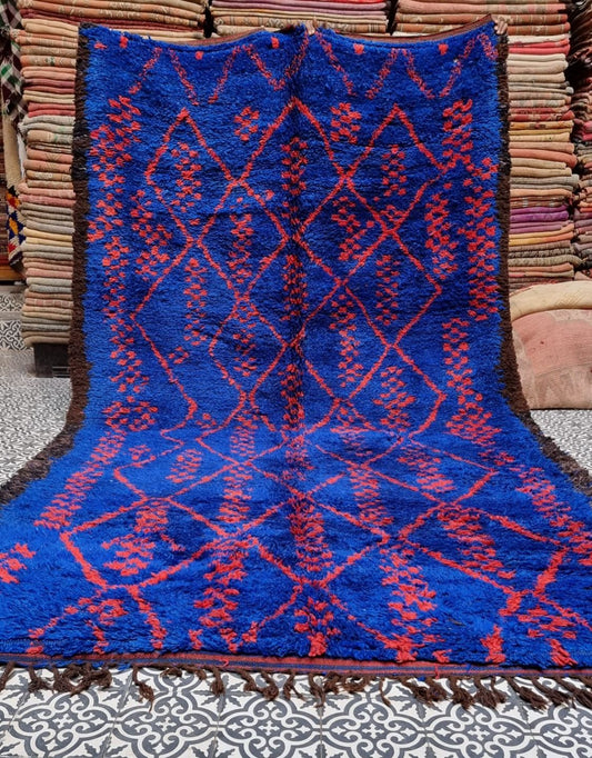 Marokkolainen vintage Beni M'Guild matto 350x220cm