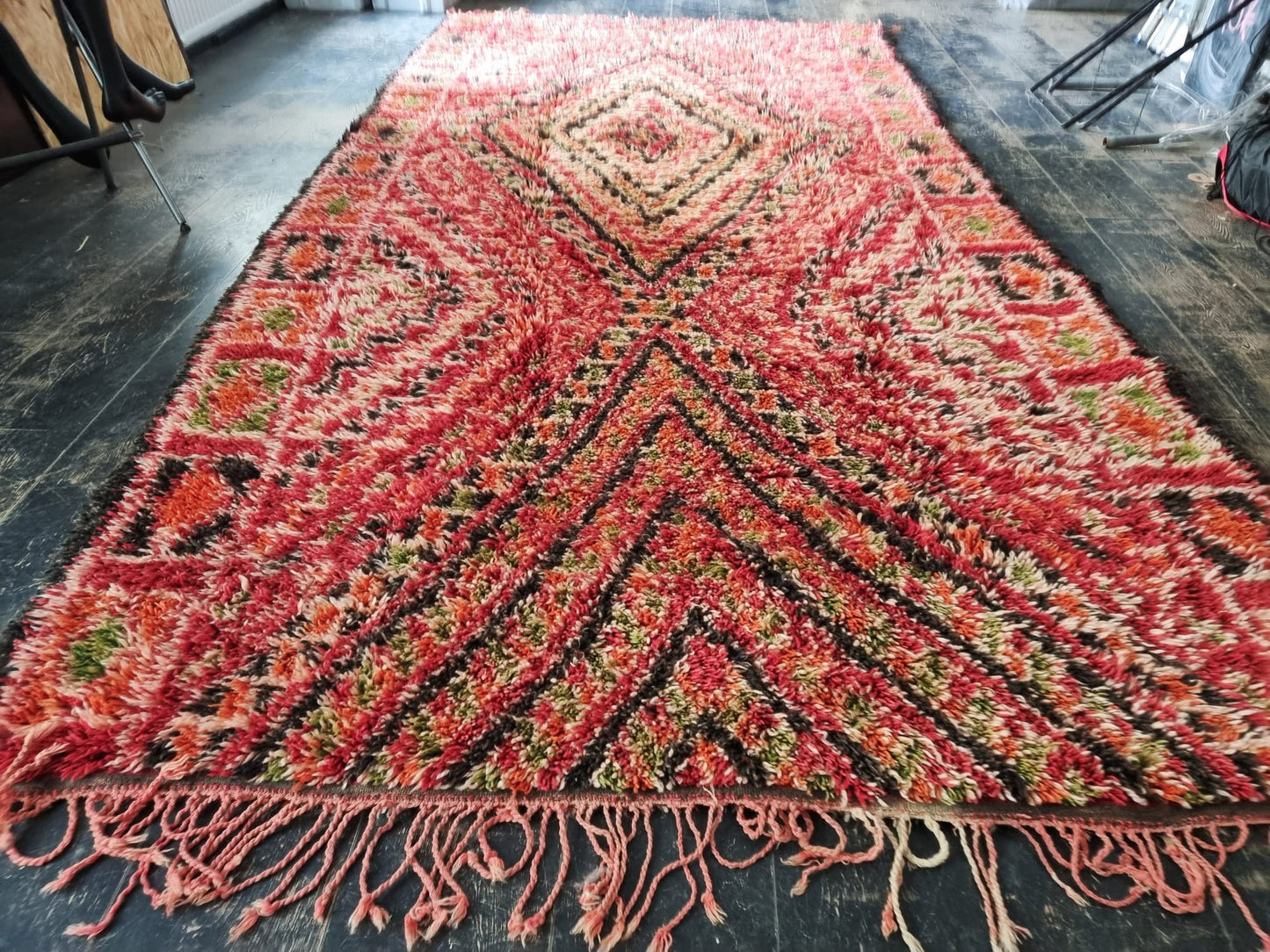 Suuri marokkolainen matto 400x210cm